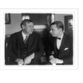 thumbnail image 1 of Historic Print, [Attorney General Harlan F. Stone and Congressman Clarence J. McLeod of Mich. at the office of the Attorney General; half-length portraits, seated, facing each other], 16" x 20", 1 of 3
