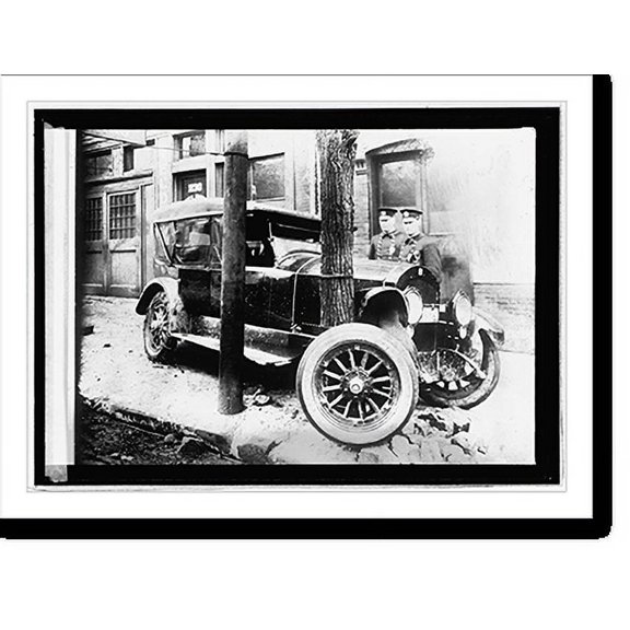 Historic Print, Auto wreck - 18, 18" x 24"