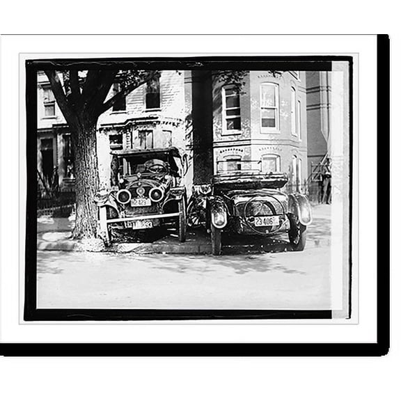Historic Print, Auto wreck - 2, 18" x 24"