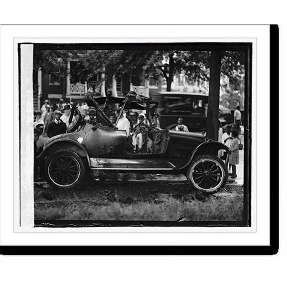 Historic Print, Auto wreck - 7, 18" x 24"