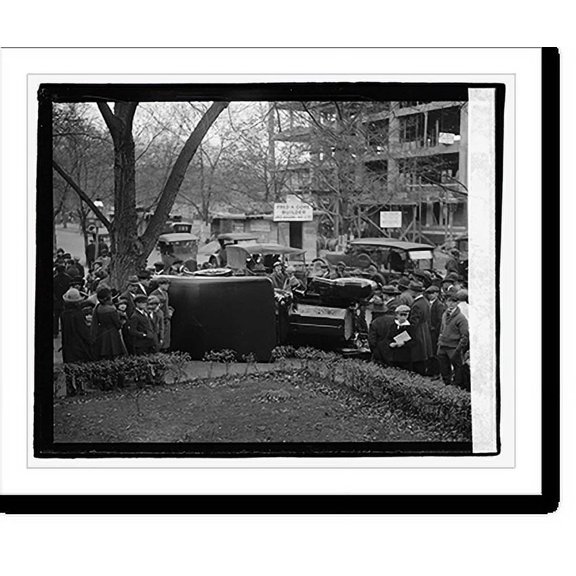 Historic Print, Auto wreck - 8, 16" x 20"