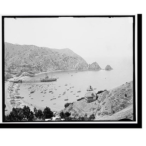 Historic Print, Avalon, Santa Catalina Island, 16" x 20"