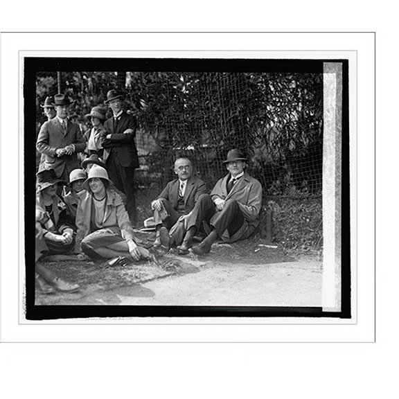 Historic Print, Axel F. Wallenberg & Count Louis Sparre, 5/9/25, 16" x 20"