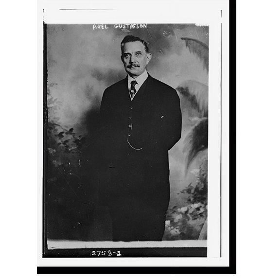Historic Print, Axel Gustafson, 18" x 24"