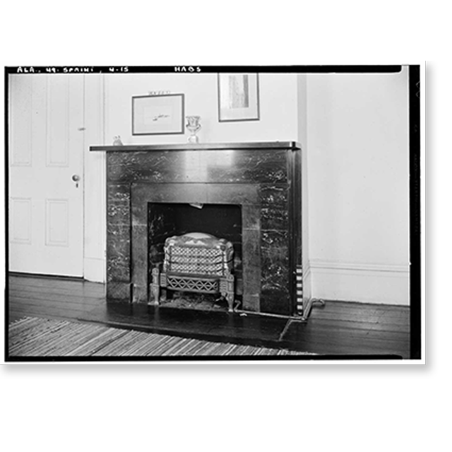 Historic Print, Azalea Grove, 55 South McGregor Avenue, Spring Hill