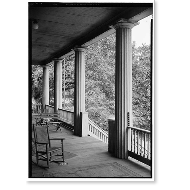 Historic Print, Azalea Grove, 55 South McGregor Avenue, Spring Hill