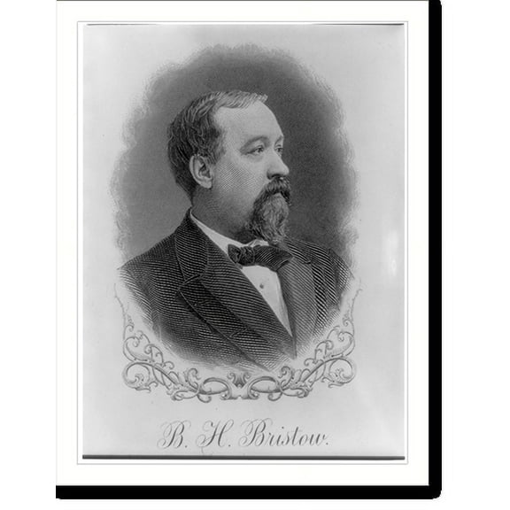 Historic Print, B.H. Bristow, 16" x 20"