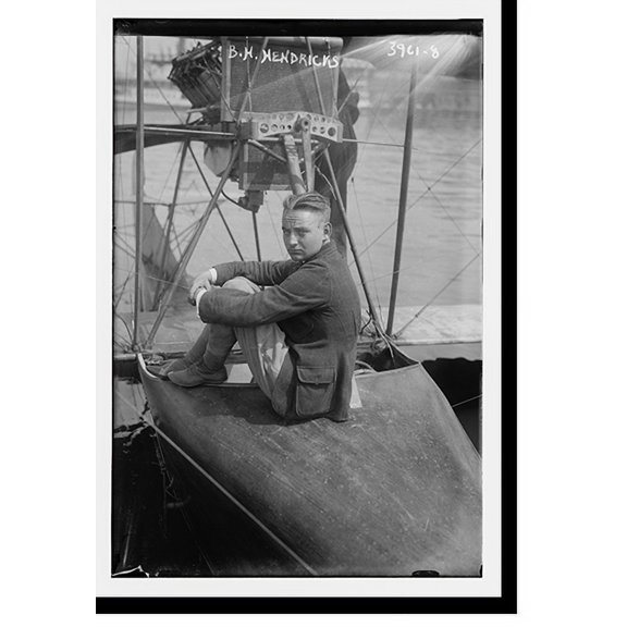 Historic Print, B.H. Hendricks, 18" x 24"