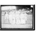 thumbnail image 1 of Historic Print, BASEBALL, CONGRESSIONAL. REPUBLICANS. STANDING: BARCHFELD OF PENNSYLVANIA; WINSLOW OF MASSACHUSETTS; DICK AUSTIN OF TENNESSEE; UNIDENTIFIED; J.R. MANN OF ILLINOIS; UNIDE…16" x 20", 1 of 3