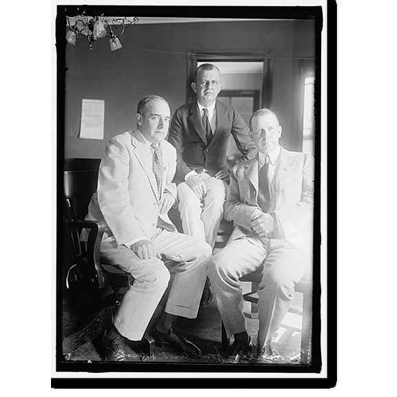 Historic Print, BENTLEY, CHARLES H., OF FOOD ADMINISTRATION. LEFT, 18" x 24"