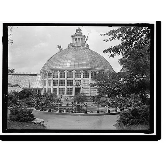 Historic Print, BOTANICAL GARDENS, 18" x 24"