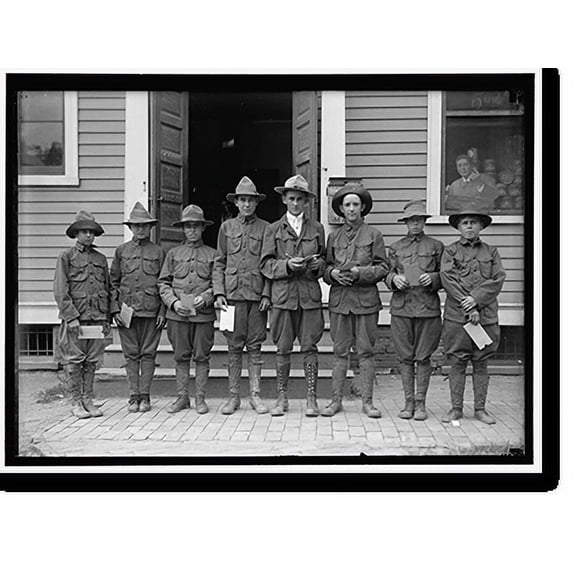 Historic Print, BOY SCOUTS, 16" x 20"