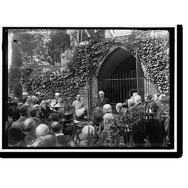 Historic Print, BRITISH COMMISSION TO U.S. BALFOUR, ETC. AT MOUNT