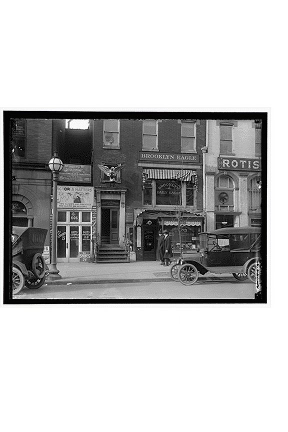 Historic Print, BROOKLYN DAILY EAGLE, 16" x 20"