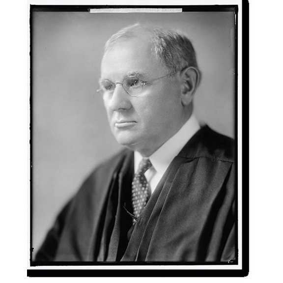 Historic Print, BUTLER, PIERCE. JUSTICE - 3, 18" x 24"