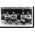 thumbnail image 1 of Historic Print, [Babe Ruth, Ernie Shore, Rube Foster, Del Gainer, Boston Red Sox, American League], 16" x 20", 1 of 3