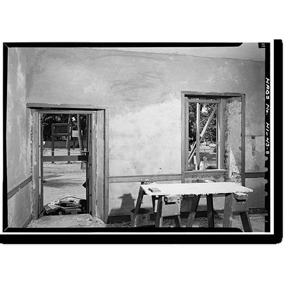 Historic Print, Baldwin House, Front & Dickenson Streets, Lahaina, Maui County, HI - 8, 16" x 20"