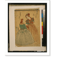 thumbnail image 1 of Historic Print, Bankoku jinbutsu no uchi: Oranda fujin, 16" x 20", 1 of 3