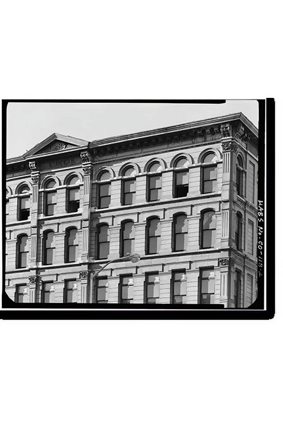 Historic Print, Barclay Block, 1755 Larimer Street, Denver, Denver County, CO - 2, 18" x 24"