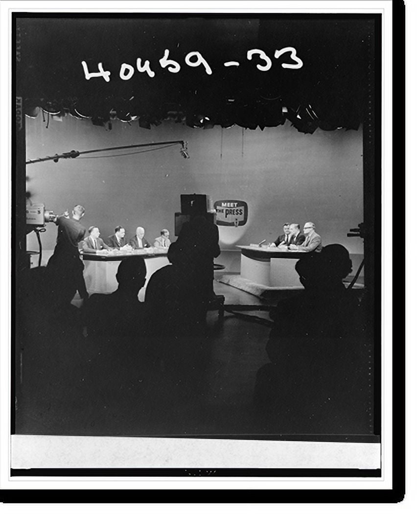 Historic Print, [Barry Goldwater, Nelson Rockefeller and panel of