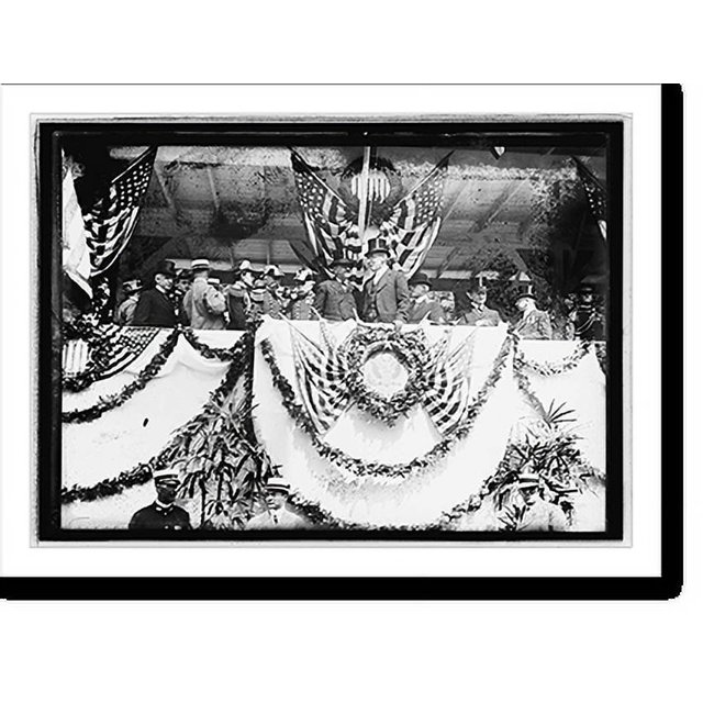 Historic Print, Barry statue unveiling, 1917? 5, 16" x 20"