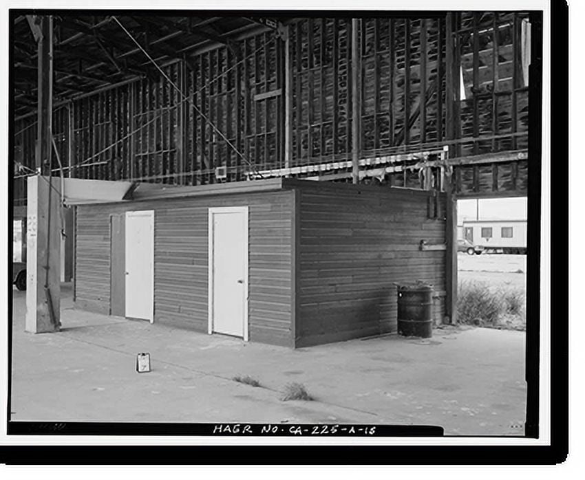 Historic Print, BarstowDaggett Airport, Hangar Shed No. 4, 39500