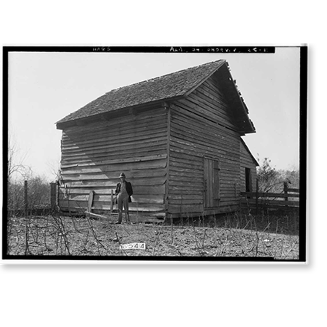 Historic Print, Bartlett Smith House, River Road (County Road 97