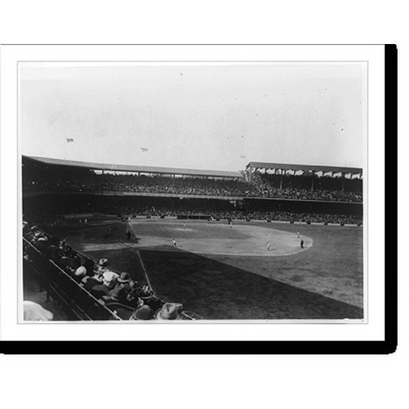 Historic Print, [Baseball game at old Griffith Stadium, Washington, D.C.], 16" x 20"