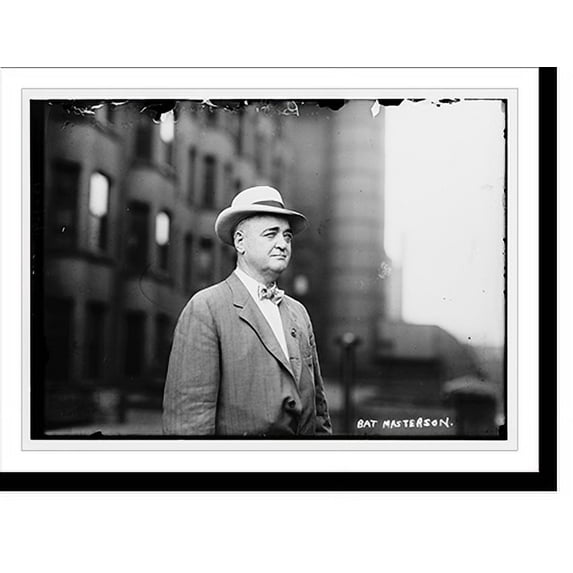 Historic Print, Bat Masterson, 18" x 24"