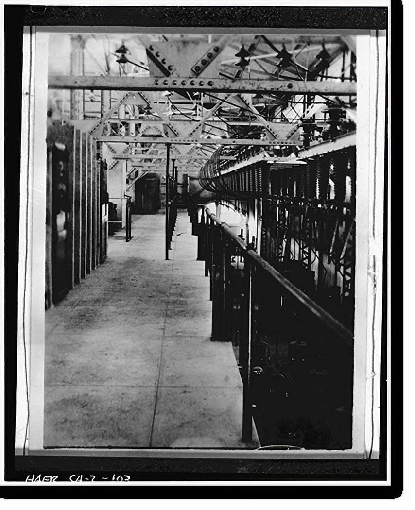 Historic Print, Battle Creek Hydroelectric System, Battle Creek & Tributaries, Red Bluff