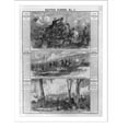 Historic Print, Battle scenes, no. 1, 16" x 20"