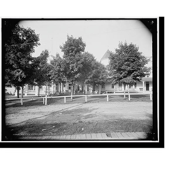 Historic Print, Bay View Hotel, Bay View, Mich., 18" x 24"