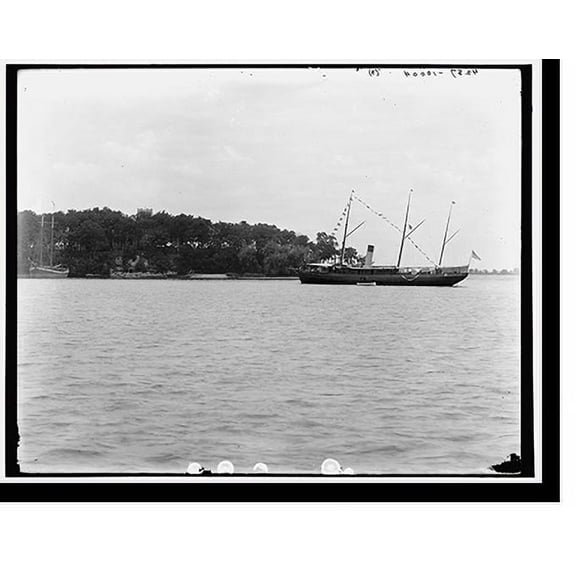 Historic Print, [Bay from the pier, Put-in-Bay, Ohio] - 3, 16" x 20"
