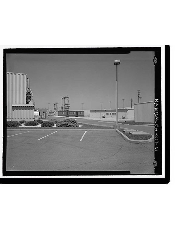 Historic Print, Beale Air Force Base, Perimeter Acquisition Vehicle Entry Phased-Array Warning System, End of Spencer Paul Road, north of Warren Shingle, Marysville vicinity, Yuba Count…16" x 20"