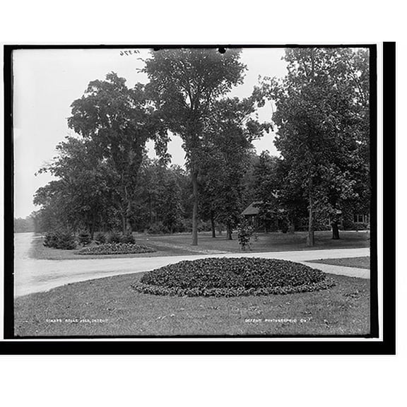 Historic Print, Belle Isle, Detroit, 16" x 20"