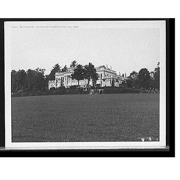 Historic Print, Bellefontaine, country home of Giraud Foster, Lenox, Mass., 16" x 20"