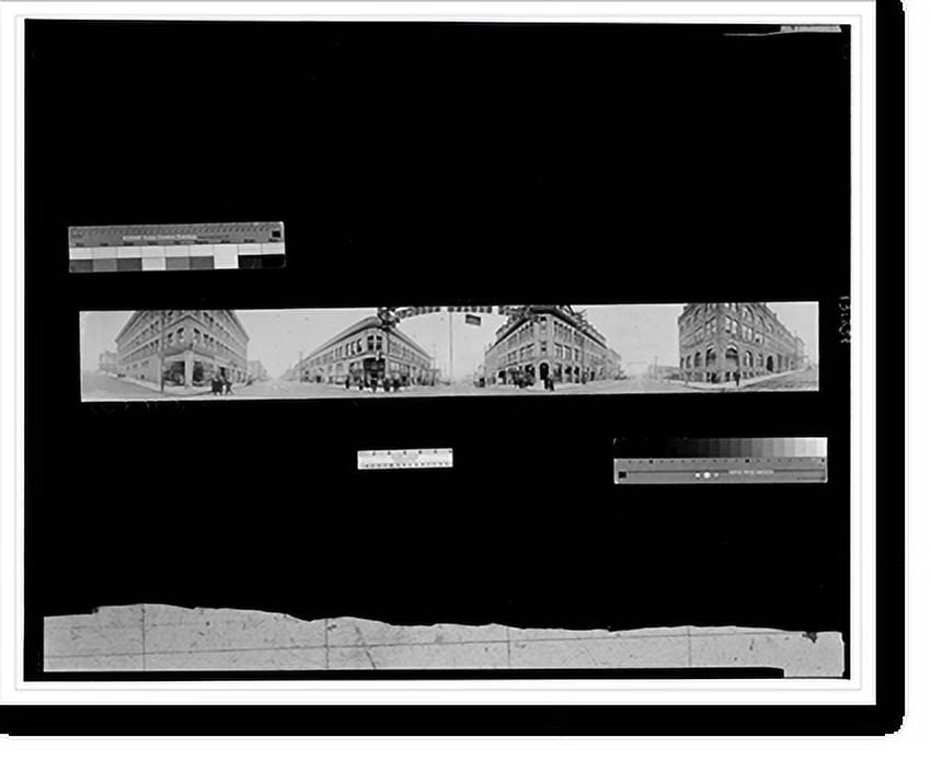 Historic Print, [Bellingham, Washington, corner Holly & Elk Streets