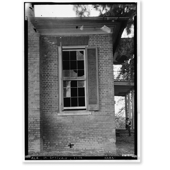 Historic Print, Belmont, U.S. Highway 43, Spring Valley vicinity, Colbert County, AL - 18, 18" x 24"
