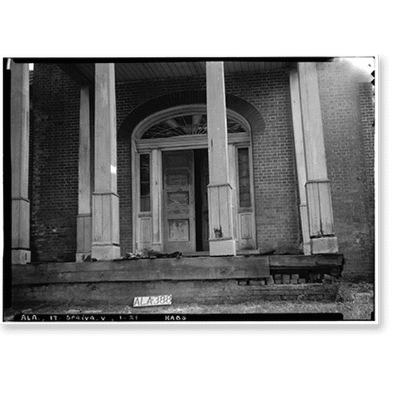 Historic Print, Belmont, U.S. Highway 43, Spring Valley vicinity, Colbert County, AL - 21, 18" x 24"