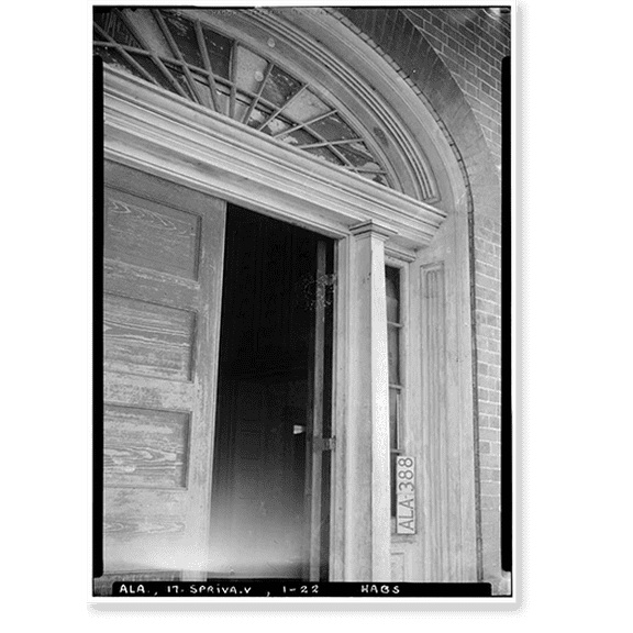 Historic Print, Belmont, U.S. Highway 43, Spring Valley vicinity, Colbert County, AL - 22, 18" x 24"