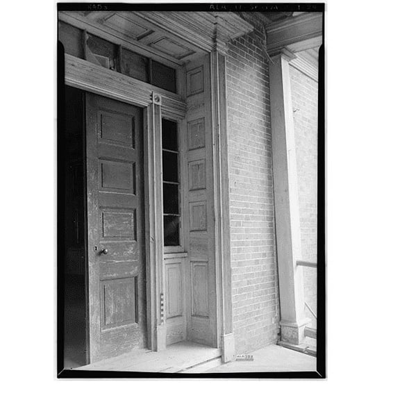 Historic Print, Belmont, U.S. Highway 43, Spring Valley vicinity, Colbert County, AL - 24, 18" x 24"