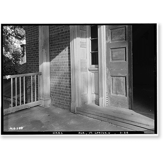 Historic Print, Belmont, U.S. Highway 43, Spring Valley vicinity, Colbert County, AL - 25, 16" x 20"