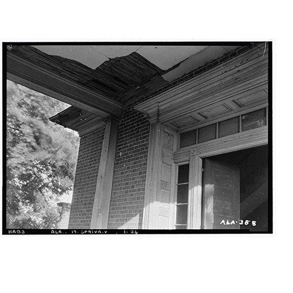 Historic Print, Belmont, U.S. Highway 43, Spring Valley vicinity, Colbert County, AL - 26, 16" x 20"