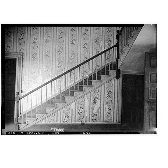 Historic Print, Belmont, U.S. Highway 43, Spring Valley vicinity, Colbert County, AL - 29, 18" x 24"