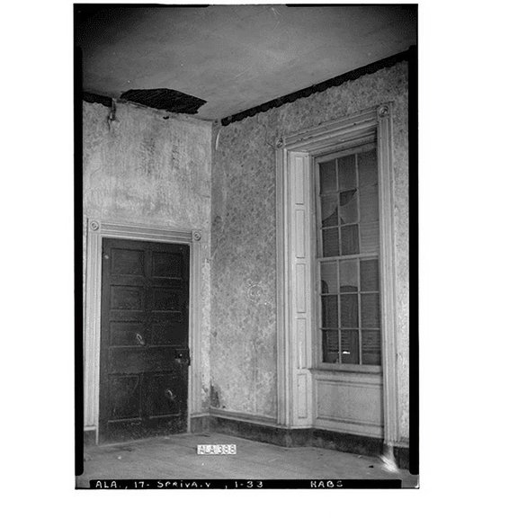 Historic Print, Belmont, U.S. Highway 43, Spring Valley vicinity, Colbert County, AL - 33, 18" x 24"