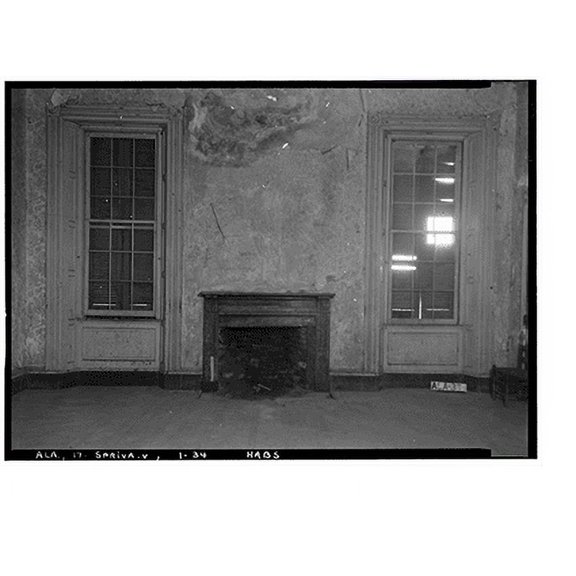 Historic Print, Belmont, U.S. Highway 43, Spring Valley vicinity, Colbert County, AL - 34, 16" x 20"
