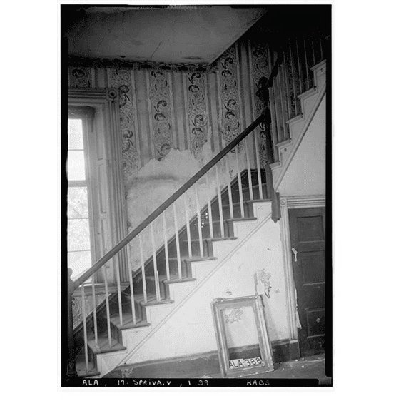 Historic Print, Belmont, U.S. Highway 43, Spring Valley vicinity, Colbert County, AL - 39, 18" x 24"