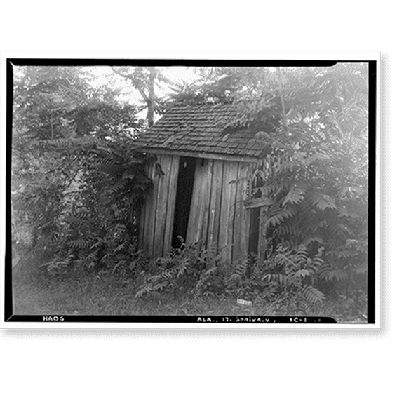 Historic Print, Belmont, U.S. Highway 43, Spring Valley vicinity, Colbert County, AL - 44, 18" x 24"