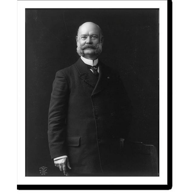 Historic Print, [Benjamin Peffer Lamberton, 18441912, half length