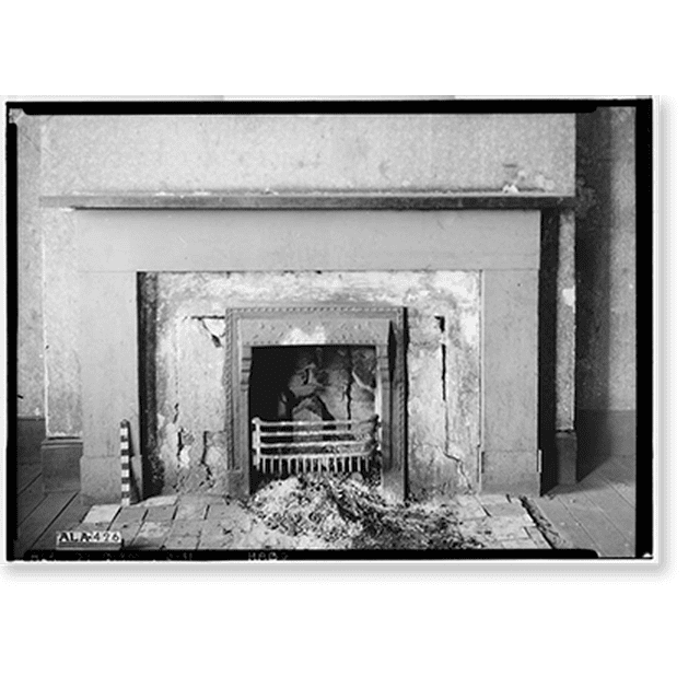 Historic Print, Benjamin Pinckney Worthington House, Sixth Avenue South